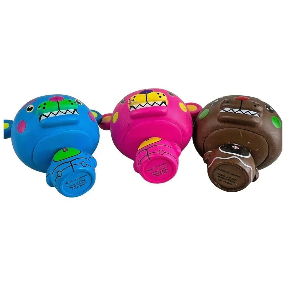 3 Funko Five Nights At Freddys Pint Size Blacklight Freddy Gingerbread Blue Pink
